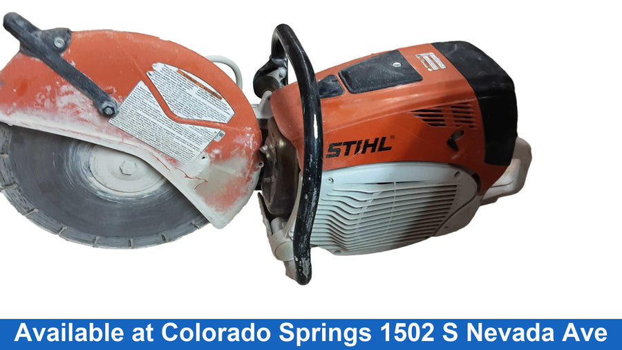 Stihl Ts700 Orange Gas Concrete Saw