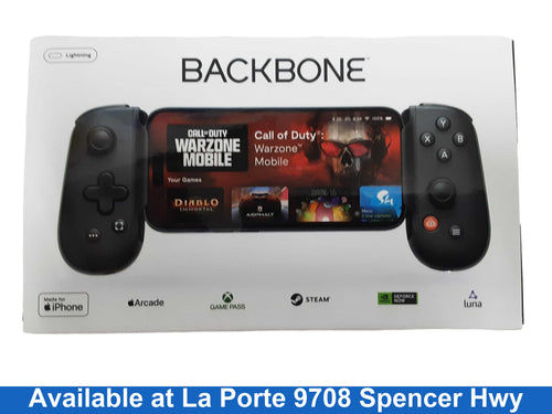 Backbone Bb-02-p-br Black Gaming Controller