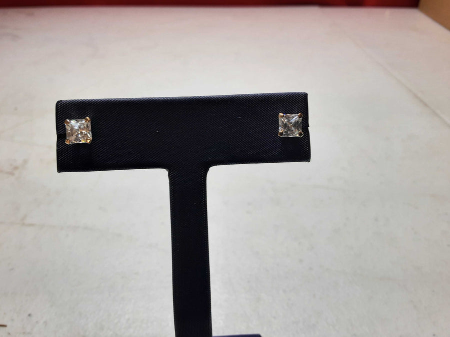 Double Stud Earring - Yellow Gold 10k (.417) 0.7 grams