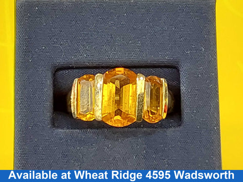 Women's Ring - White Gold 10k (.417) 5.9 grams Size 6.5