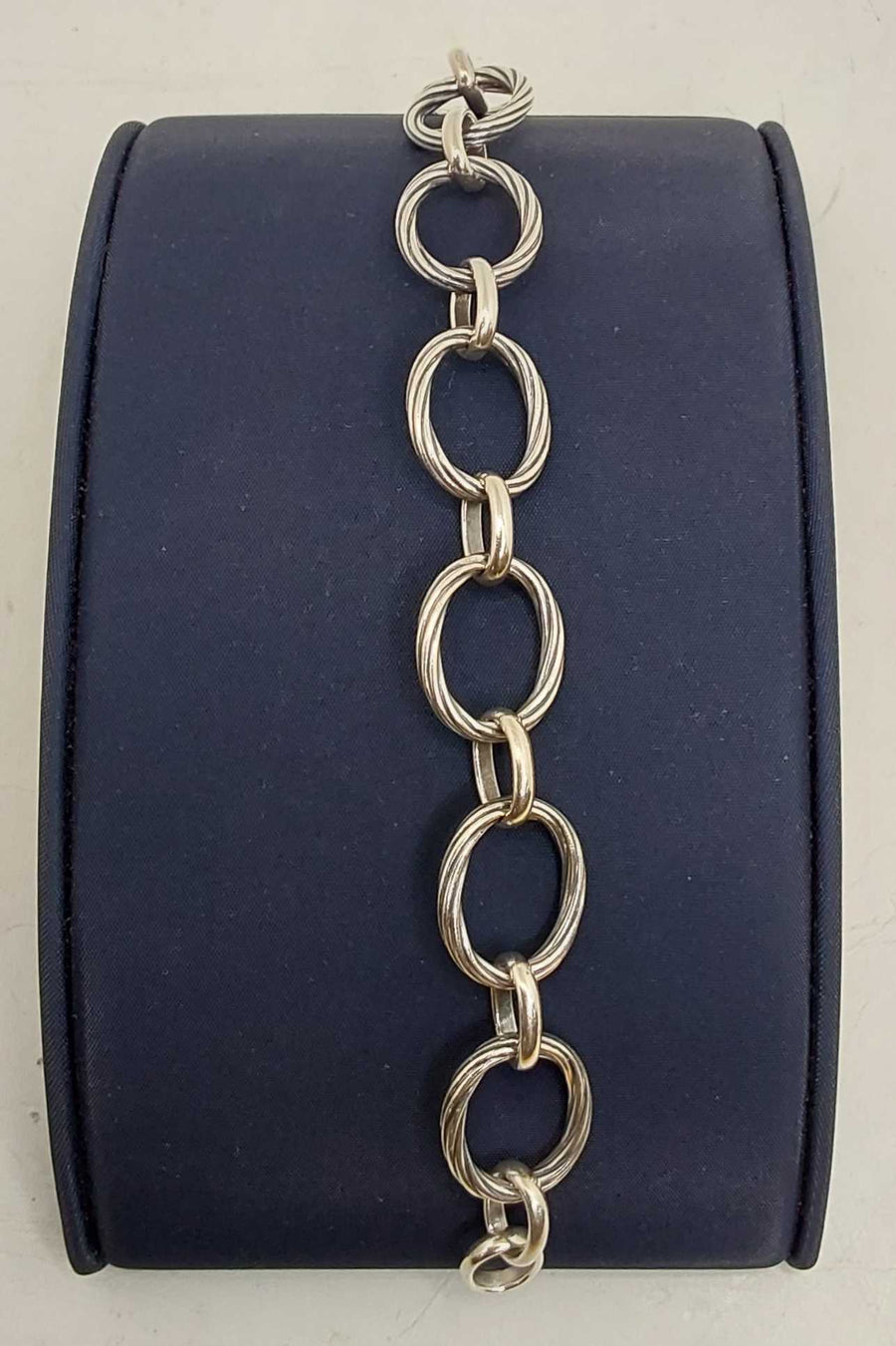 Cable Bracelet - Silver 21.13 grams 8 inch