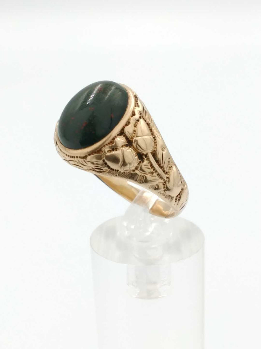 Women's Ring - Yellow Gold 10k (.417) 5.2 grams Size 10.5