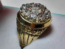 Men's Ring - Yellow Gold 10k (.417) 6.4 grams Size 10