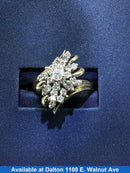 Women's Ring - Yellow Gold 14k (.585) 6.1 grams Size 8.5