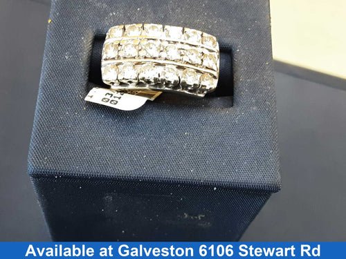 Men's Ring - Yellow Gold 14k (.585) 7.1 grams Size 9.5