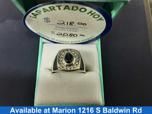 Men's Ring - White Gold 14k (.585) 11.1 grams Size 12