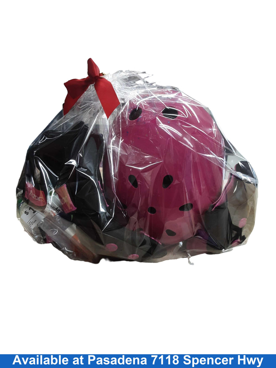 Razor Pink Set Pink Helmet