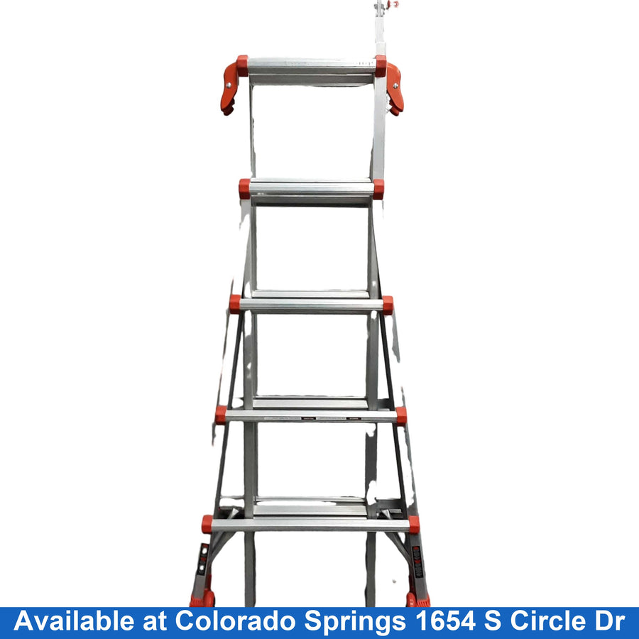 Little Giant Velocity Silver Multi-Purpose Ladder