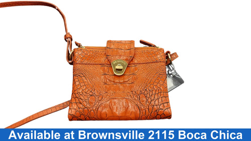 Brahmin Orange Purse / Handbag