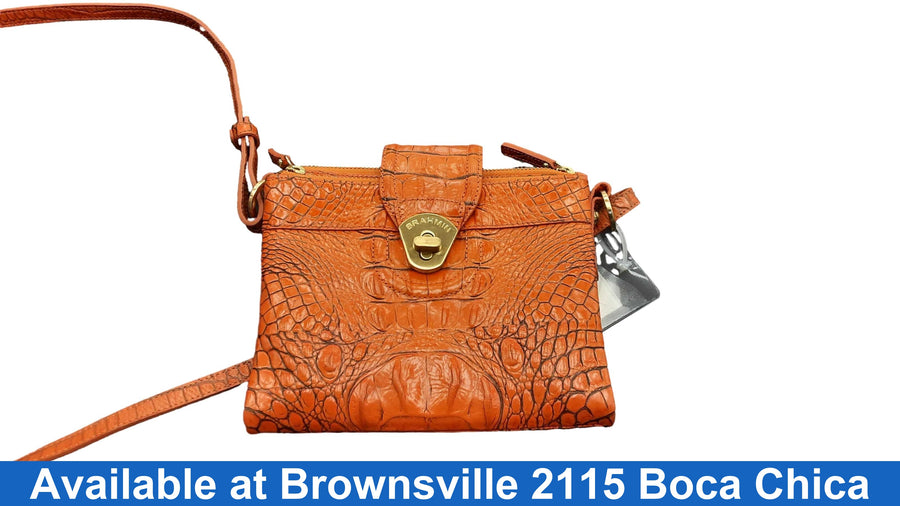 Brahmin Orange Purse / Handbag