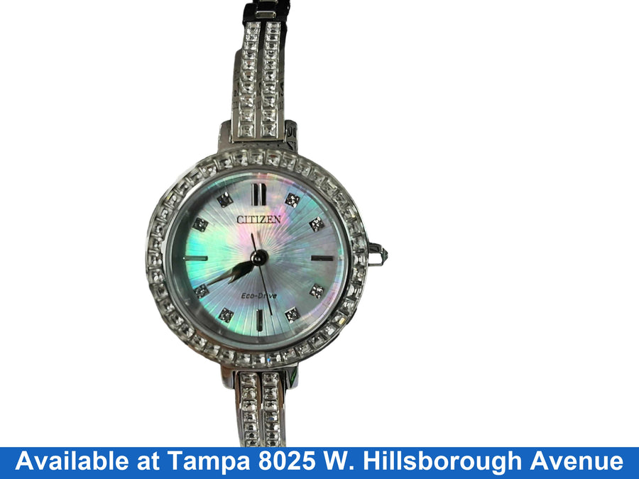 Citizen Em0860-51d Silver Regular Watch