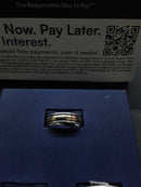 Ring - Wedding Band - Silver 8.2 grams Size 20