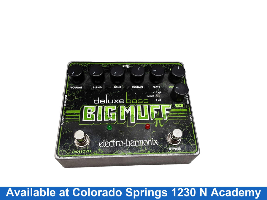 Electro-harmonix Deluxe Bass Big Muff Silver Audio Equipment