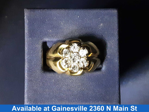 Men's Ring - Yellow Gold 10k (.417) 7 grams Size 14