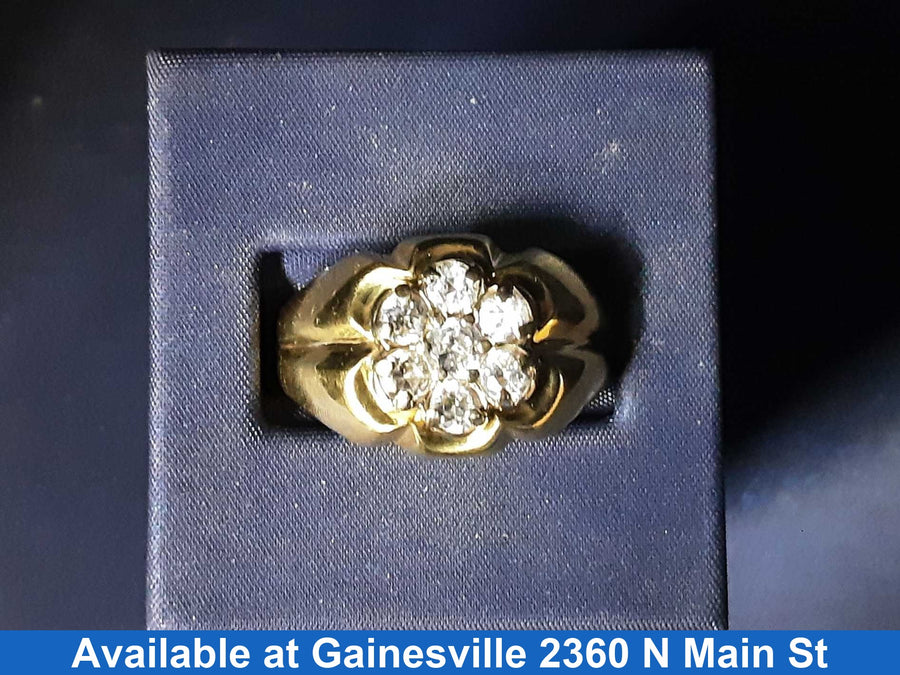 Men's Ring - Yellow Gold 10k (.417) 7 grams Size 14