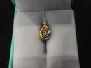 Diamond Pendant - Yellow Gold 14k (.585) 1.2 grams