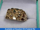 Men's Ring - Yellow Gold 10k (.417) 4.1 grams Size 10.5