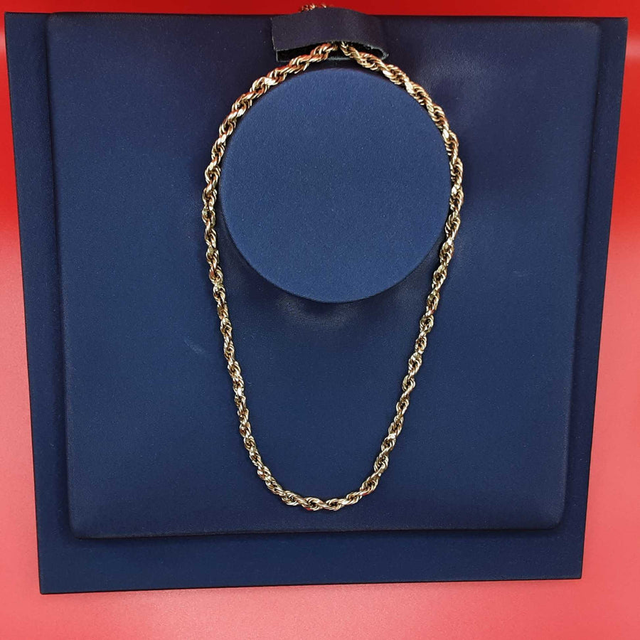 Rope Chain - Yellow Gold 10k (.417) 8.3 grams 30 inch