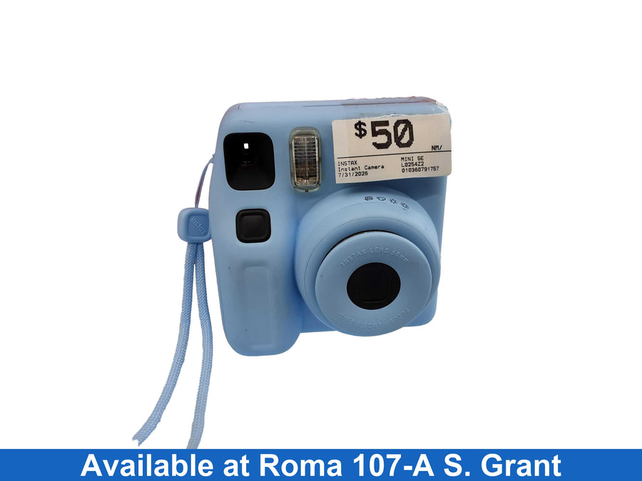 Instax Mini Se Blue Instant Film Camera