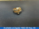 Ring - Engagement Set - Yellow Gold 14k (.585) 3.4 grams Size 8