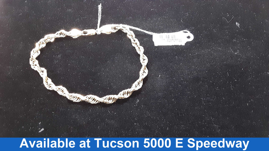 Rope Bracelet - Yellow Gold 10k (.417) 12.2 grams 8 inch