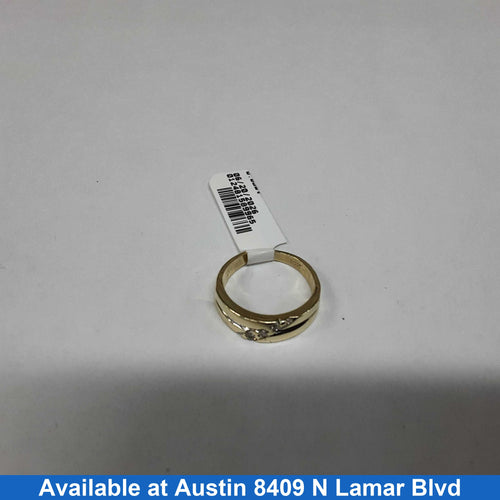 Women's Ring - Solitaire - Yellow Gold 14k (.585) 2.7 grams Size 5