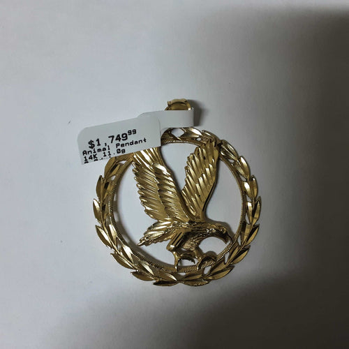 Pendant - Yellow Gold 14k (.585) 11 grams
