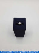 Ring - Engagement Set - White Gold 14k (.585) 1.6 grams Size 7.5
