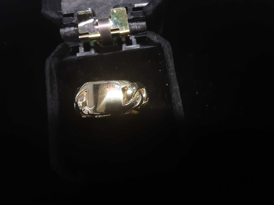 Men's Ring - Yellow Gold 10k (.417) 14.3 grams Size 11