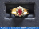 Women's Ring - Yellow Gold 10k (.417) 3.2 grams Size 20