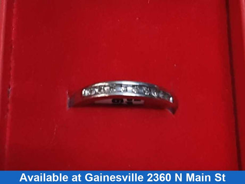 Ring - Wedding Band - White Gold 14k (.585) 1.6 grams Size 7