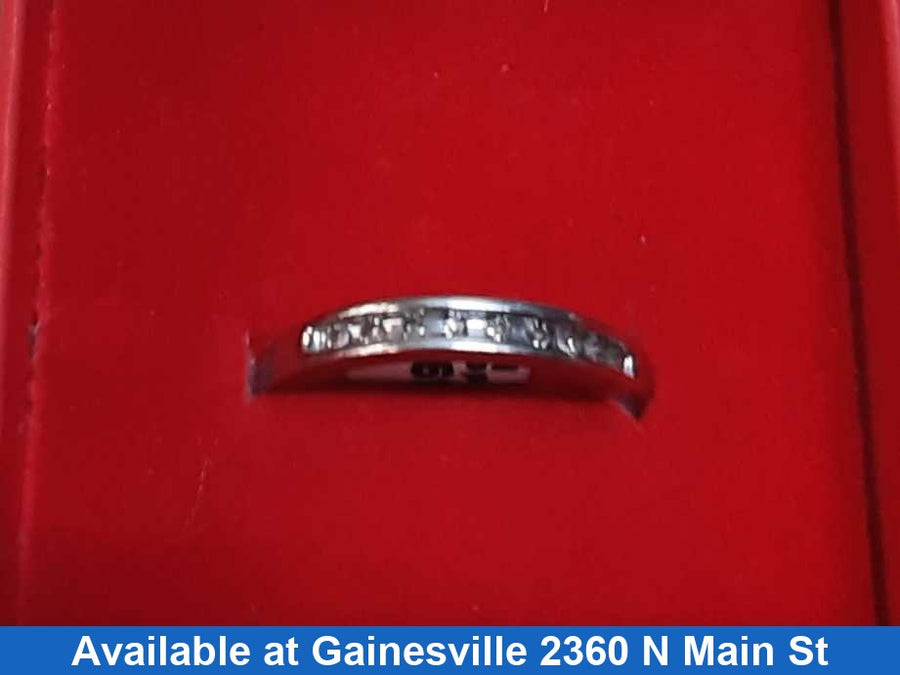 Ring - Wedding Band - White Gold 14k (.585) 1.6 grams Size 7