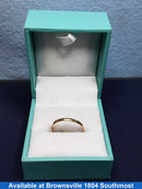Ring - Wedding Band - Yellow Gold 14k (.585) 1.1 grams Size 6