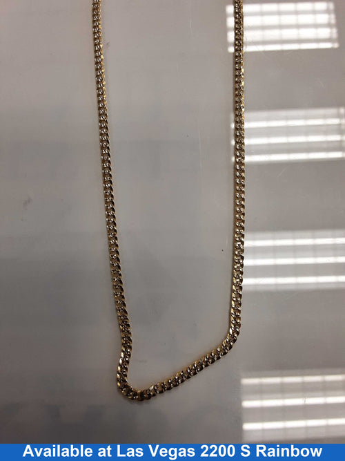 Cuban Link Chain - Yellow Gold 14k (.585) 14.2 grams 20 inch