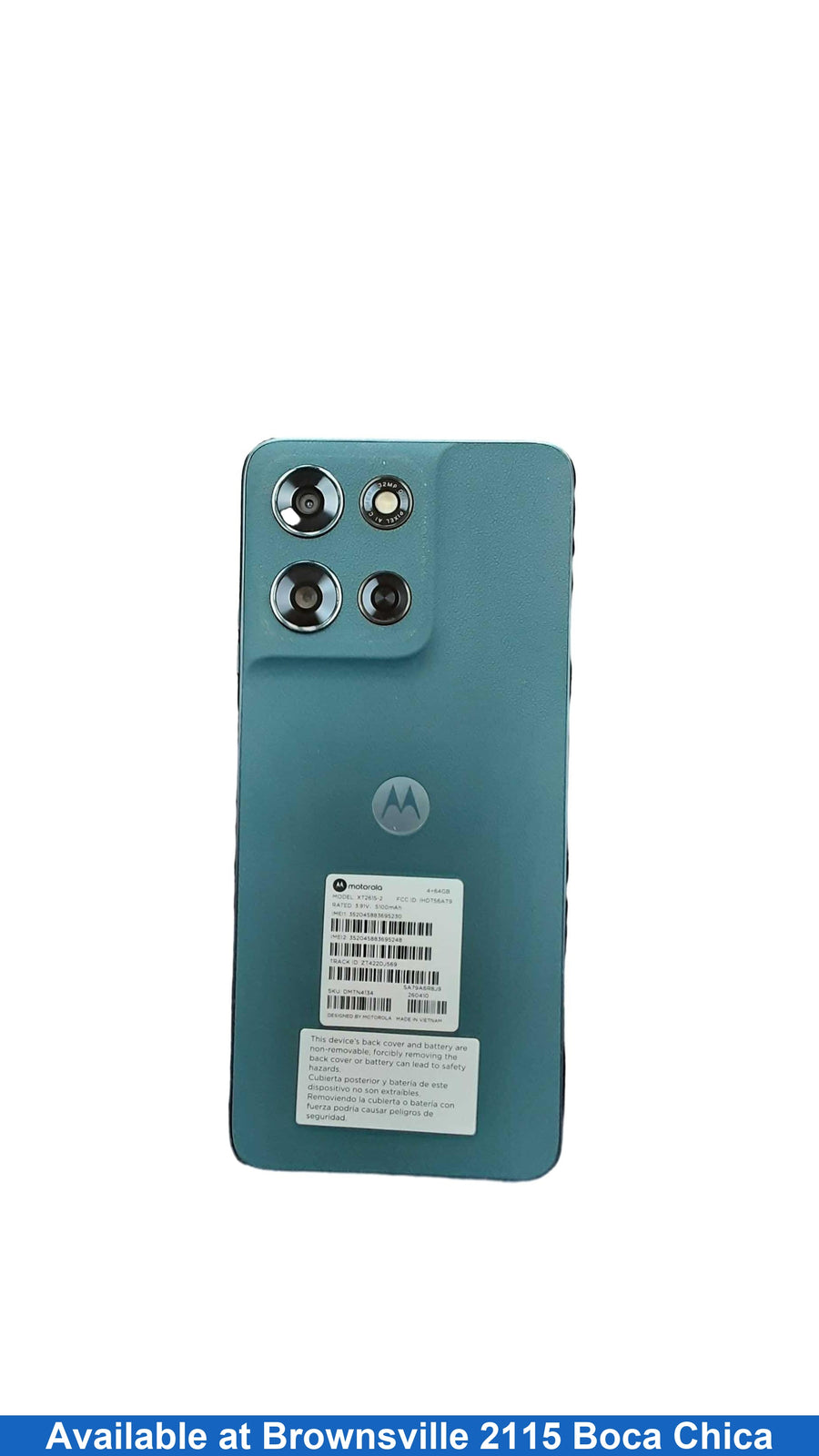 Motorola Xt2615-2 64 Gb Blue Smart Phone