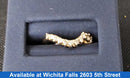 Women's Ring - Anniversary - Yellow Gold 14k (.585) 2 grams Size 5