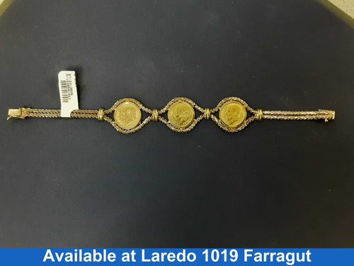 Bracelet - Yellow Gold 14k (.585) 19.6 grams 7 inch