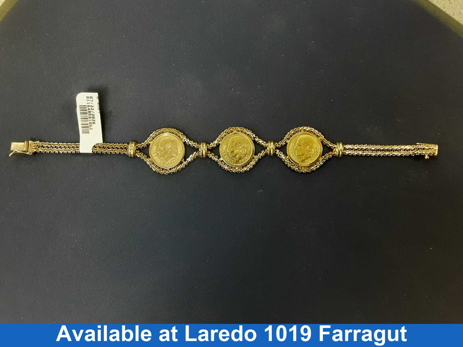 Bracelet - Yellow Gold 14k (.585) 19.6 grams 7 inch