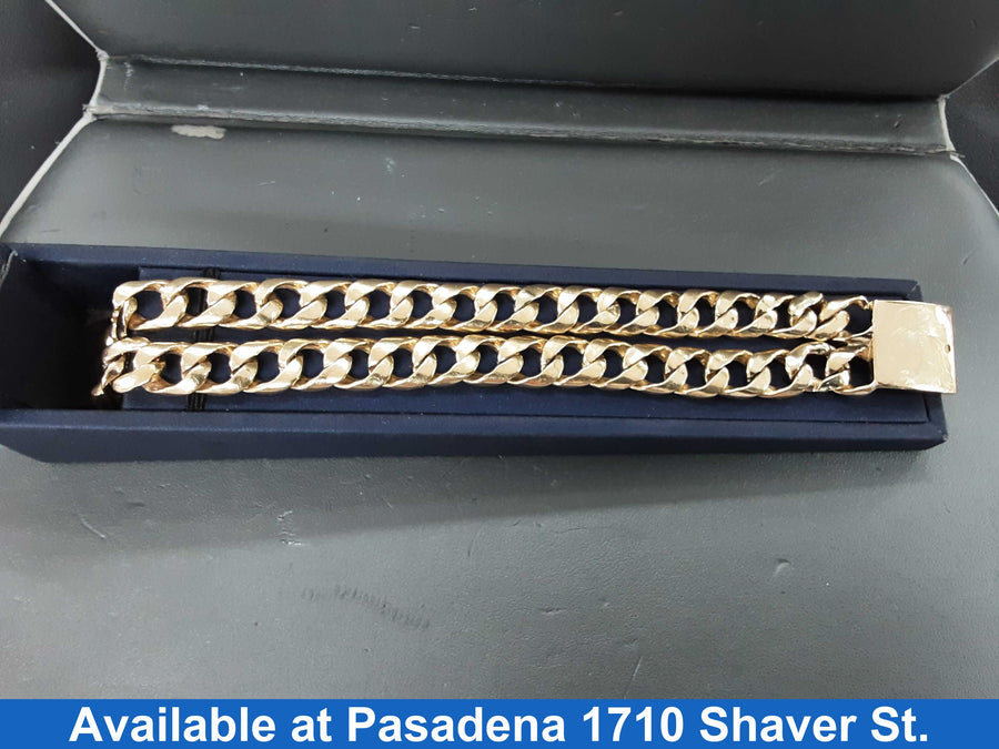 Bracelet - Yellow Gold 10k (.417) 83.9 grams 6 inch