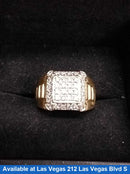 Men's Ring - Yellow Gold 10k (.417) 5.5 grams Size 7