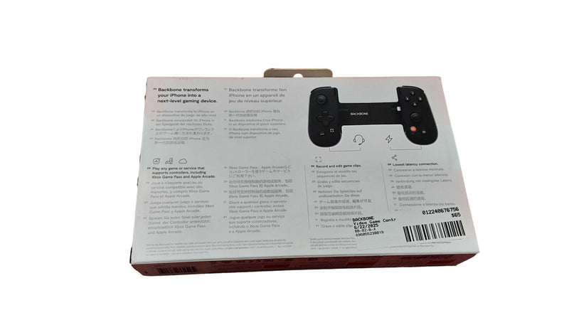 Backbone Bb-02-b-x Black Gaming Controller