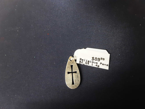 Religious Pendant - Silver 1.4 grams