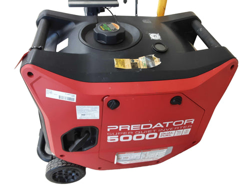 Predator Super Quiet Inverter 5000 Red Generator