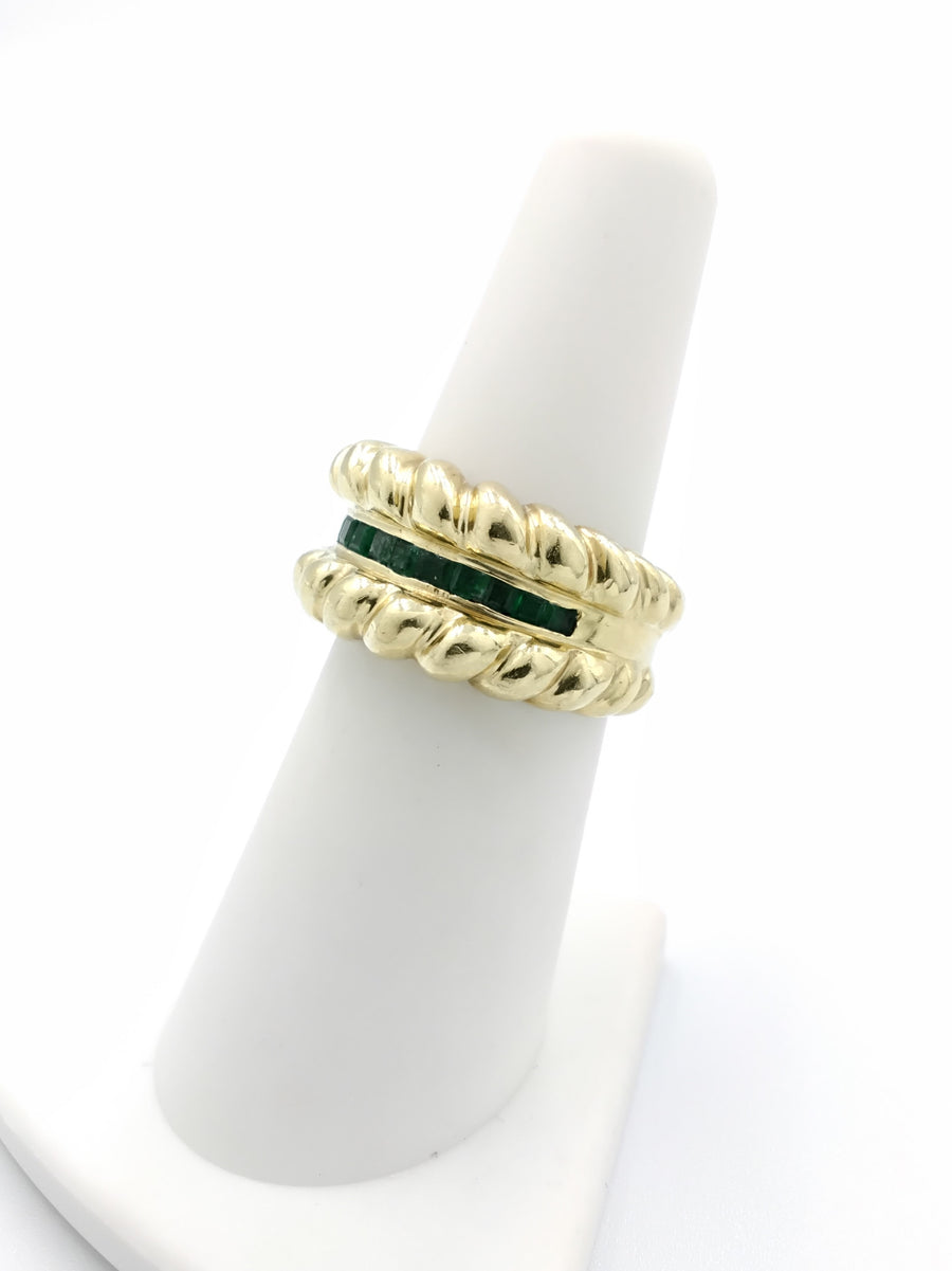 Women's Ring - Yellow Gold 14k (.585) 7.2 grams Size 7