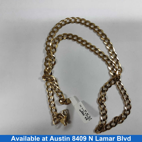 Chain - Yellow Gold 14k (.585) 28.6 grams 22 inch