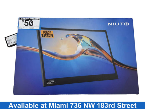 Niuto Nt173fhd-002 Black Portable TV