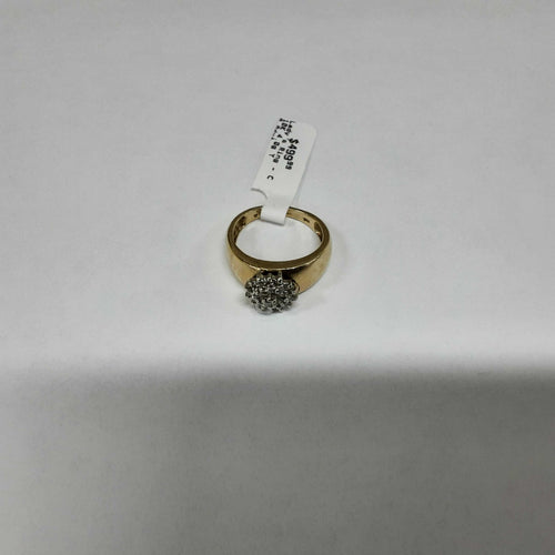 Women's Ring - Yellow Gold 10k (.417) 4 grams Size 7