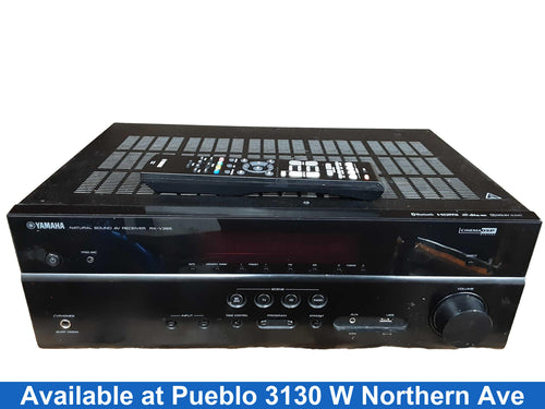 Yamaha Rx-v385 Black Home Audio Receiver
