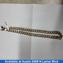 Cuban Link Chain - Yellow Gold 10k (.417) 28.1 grams 24 inch