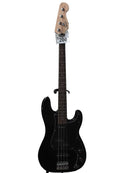 Squire P Bass Black Electric Bass Guitar